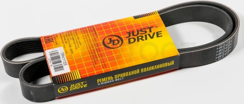 Ремень поликлиновый JD - Артикул 7PK1155 - Производитель Just Drive - Фото, Отзывы, Цены