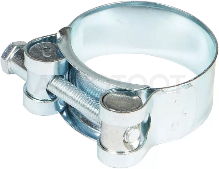Хомут силовой 40-43/20мм, шарнирный, W1(оцинк.)