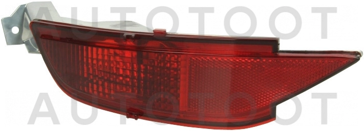 Катафот в задний бампер левый -4314003LLDUE Depo для FORD FIESTA