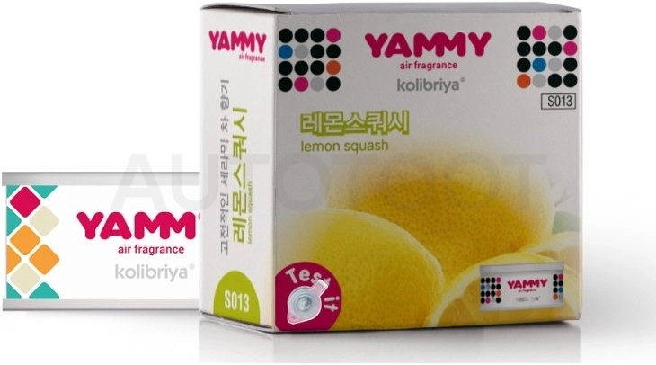 Ароматизатор меловой YAMMY S013 - Lemon Squash - Артикул S013 - Производитель YAMMY - Фото, Отзывы, Цены