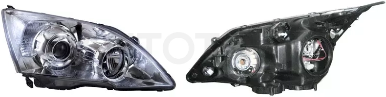 Фара Honda CR-V 06-12 (Справа/ С электрокорректором) - Артикул ST2171163R - Производитель Sat - Фото, Отзывы, Цены