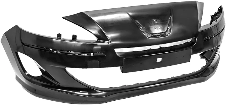 Бампер передний Peugeot 408 12-17 (С отверстием под крюк)
