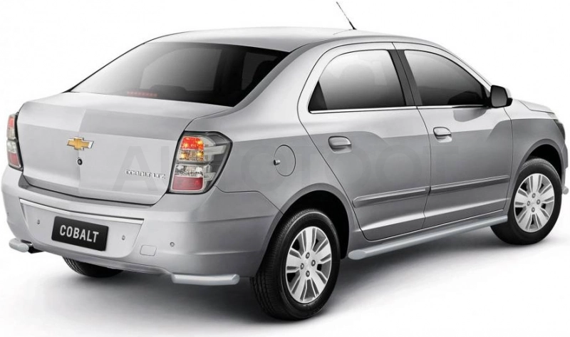 CHEVROLET Cobalt 2019- Защита заднего бампера угловая Ø38мм ИСКРА (ППК) - Артикул CHC330101 - Производитель PT Group - Фото, Отзывы, Цены