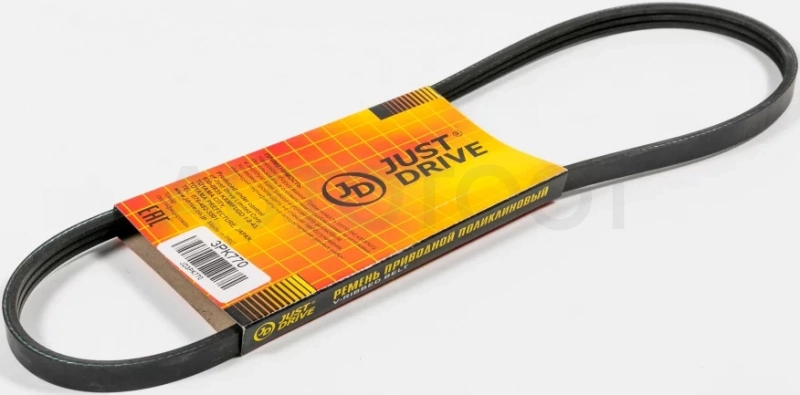 Ремень поликлиновый JD - Артикул 3PK770 - Производитель Just Drive - Фото, Отзывы, Цены