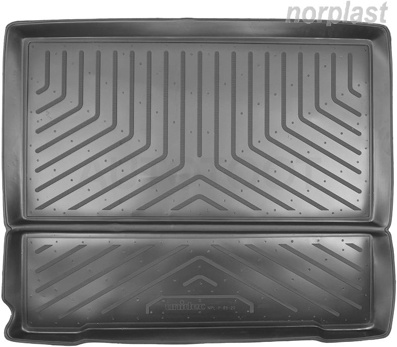 Коврик в багажник NORPLAST, черный, полиуретан Grand Vitara XL -  для SUZUKI GRAND VITARA