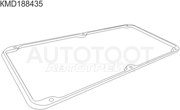Прокладка клапанной крышки MMC 4G63/4G64 SOHC, E5#/7#/8#, N1#/2#/3#/4#, PA#/PB#/PD# 92-07