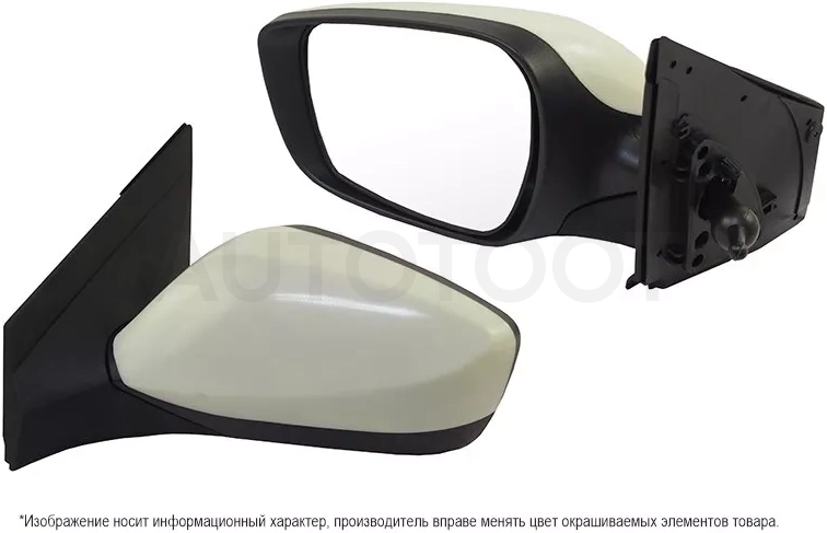 Зеркало Hyundai Solaris 10-17 / Accent 11-17 (Слева/ Механическое) - Артикул STHNS1940D2 - Производитель Sat - Фото, Отзывы, Цены
