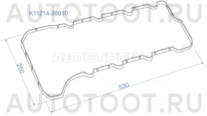 Прокладка клапанной крышки LEXUS LX570 07- 3URFE №2 - Артикул 1121438010 - Производитель Toyota - Фото, Отзывы, Цены