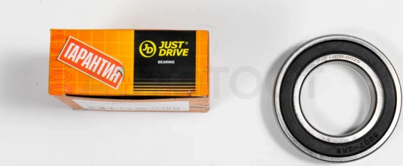 Подшипник закрытый 6007-2RS/Z2 - Артикул JEB0025 - Производитель Just Drive - Фото, Отзывы, Цены