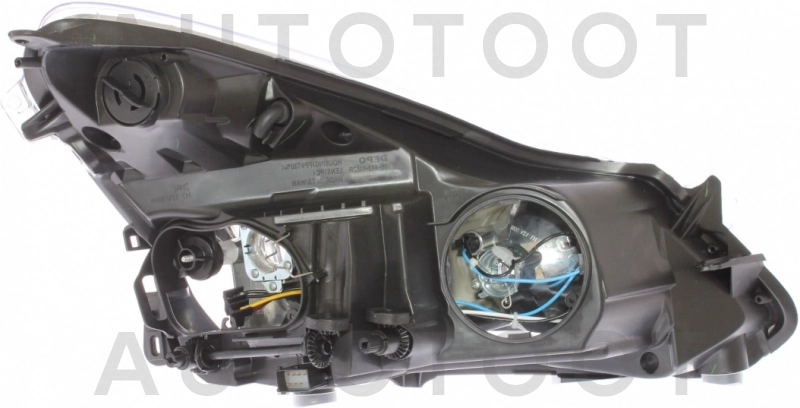 Фара левая (под корректор, внутри хром) -4421152LLDEM1 Depo для OPEL CORSA