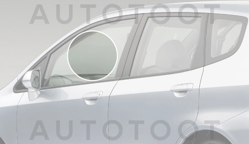 Стекло переднее левое опускное -  для HONDA FIT, HONDA JAZZ