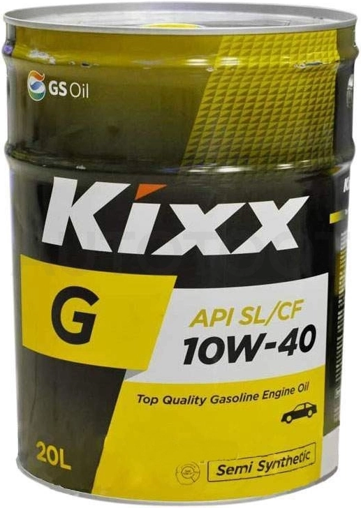 10W-40 KIXX G Масло моторное полусинтетика 20л (GOLD 10W-40) SL