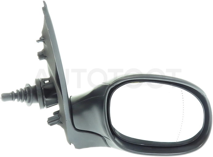 Зеркало правое (механическое, с тросиком) -6165283 Alkar для PEUGEOT 206