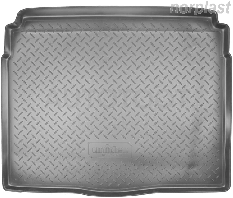 Коврик в багажник NORPLAST, черный, полиуретан, хэтчбек -  для OPEL ASTRA