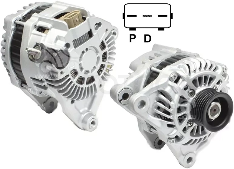 Генератор MAZDA CX5 KE 11-17PY-VPS/MAZDA 6 GJ 12-16 2,5л PY-VPS 12V 100 A