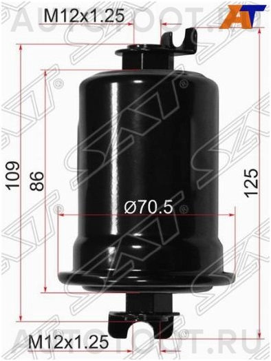 Фильтр топливный -ST2330079446 Sat для TOYOTA LAND CRUISER