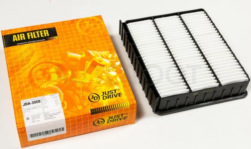 Фильтр воздушный - Артикул JDA3008 - Производитель Just Drive - Фото, Отзывы, Цены