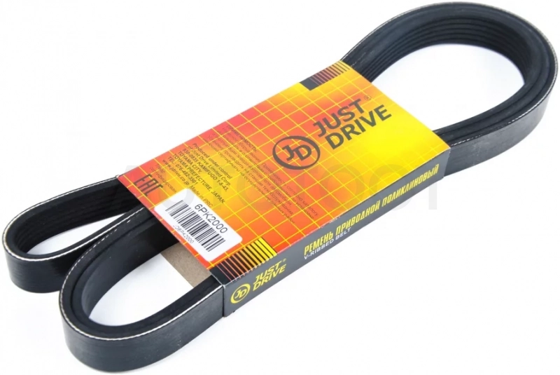 Ремень поликлиновый JD - Артикул 6PK2000 - Производитель Just Drive - Фото, Отзывы, Цены