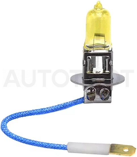 Лампа (H3/ Галоген/ 12V 55W жёлтая) - Артикул STH3Y12V - Производитель Sat - Фото, Отзывы, Цены