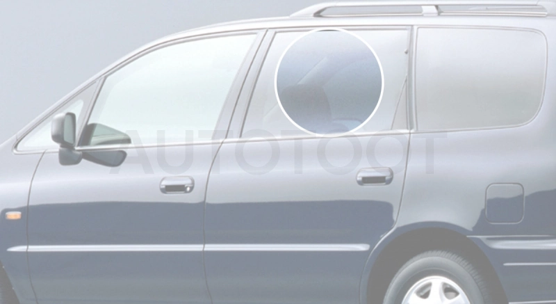 Стекло заднее левое опускное -  для HONDA ODYSSEY