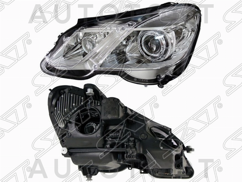 Фара левая (под ксенон) -  для MERCEDES E-CLASS