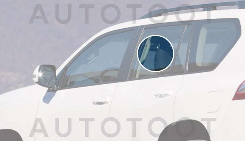 Стекло заднее левое опускное -  для TOYOTA LAND CRUISER PRADO, LEXUS GX460