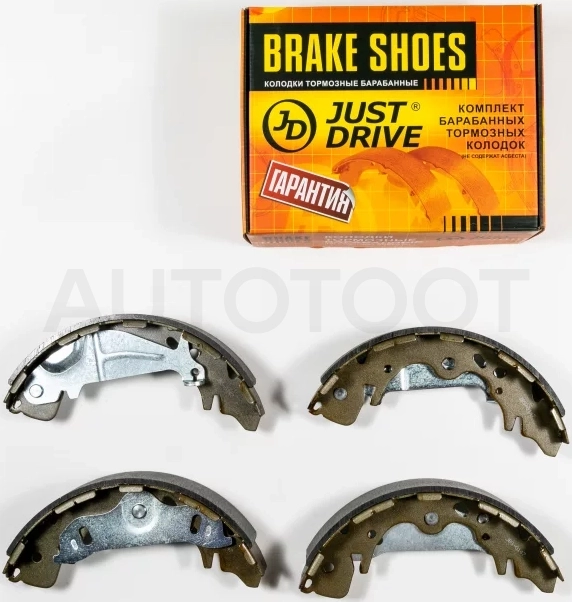 Колодки тормозные барабанные, задние - Артикул JBS0147 - Производитель Just Drive - Фото, Отзывы, Цены