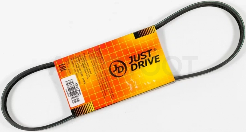 Ремень поликлиновый JD - Артикул 4PK750 - Производитель Just Drive - Фото, Отзывы, Цены