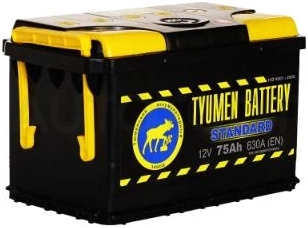Аккумулятор TYUMEN BATTERY 75Ah 660A прямая полярность (+-)