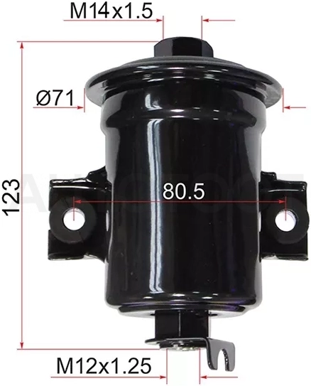 Фильтр топливный TOYOTA COROLLA/LEVIN/SPRINTER 4AFE #EFE 91-00