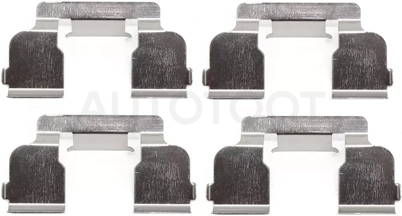 Комплект монтажный тормозных колодок FR RENAULT LOGAN 04-/LADA LARGUS 12