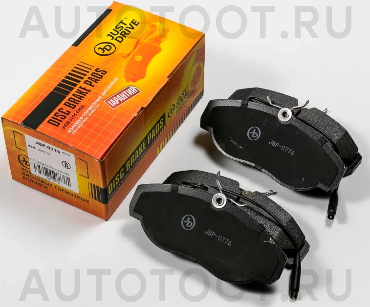 Колодки тормозные дисковые передние, комплект - Артикул JBP0776 - Производитель Just Drive - Фото, Отзывы, Цены