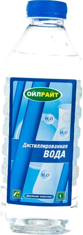 Вода дистиллированная 1л Oilright