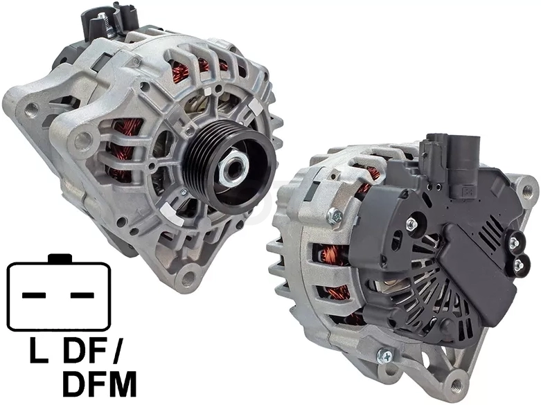 Генератор CITROEN BERLINGO/C5/C8/XSARA/PEUGEOT 206/607 1.4-2.0 98-07 12V 90A