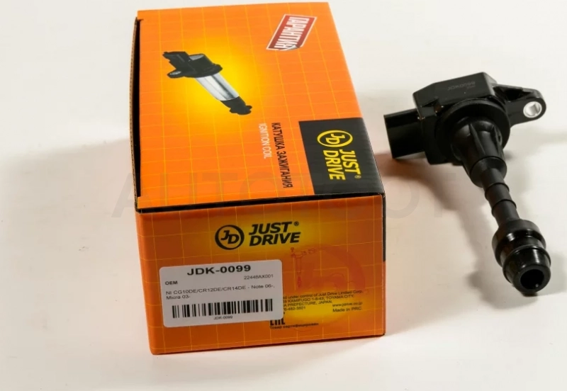 Катушка зажигания - Артикул JDK0099 - Производитель Just Drive - Фото, Отзывы, Цены