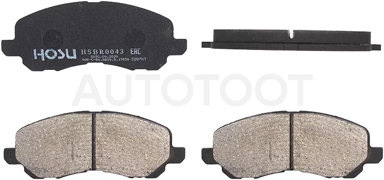 Колодки тормозные (Спереди) Mitsubishi ASX 10- / Delica 94-07 / L200 96-14 / Lancer 02-17 / Citroen C4 Aircross 12-16 / C-Crosser 07-12 / Dodge Caliber 06-12 / Mitsubishi Airtrek 01-05 / Challenger 96-01 / Chariot 91-97 / Chariot Grandis 97-03 / Peugeot 4