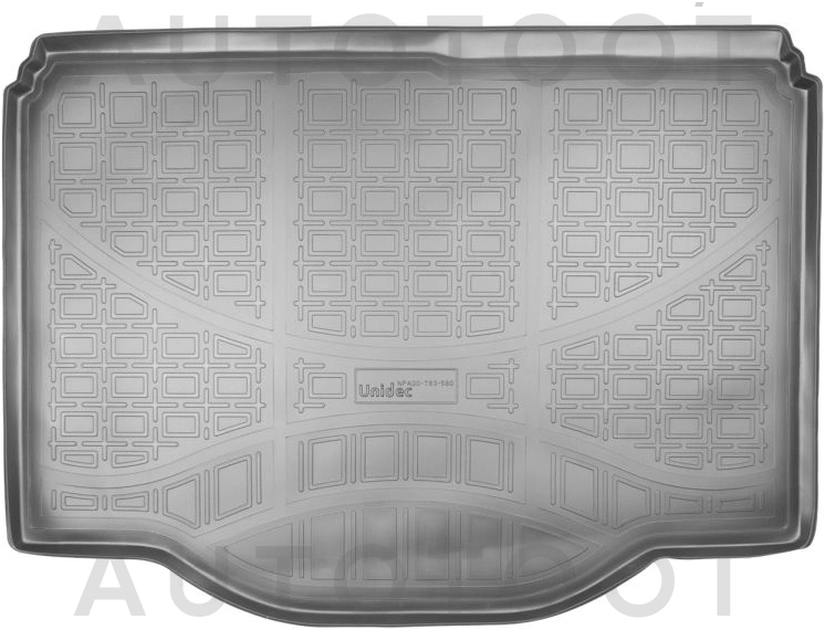 Коврик в багажник NORPLAST, черный, полиуретан -  для OPEL MOKKA
