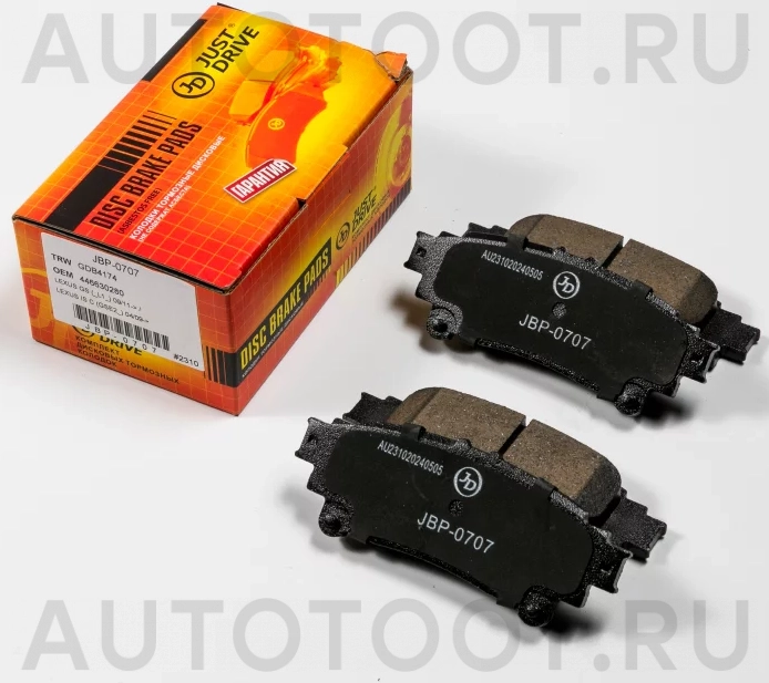 Колодки тормозные дисковые задние GDB4174 - Артикул JBP0707 - Производитель Just Drive - Фото, Отзывы, Цены