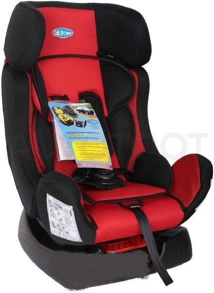 0-25кг / 0-7 лет Автокресло детское 0+/1/2гр KIDS PRIME LB719-4 Черно-красный