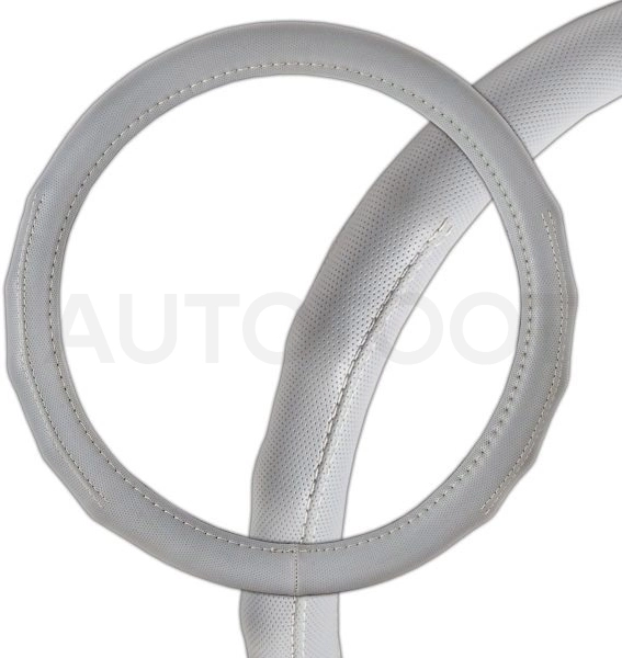 Оплетка SKYWAY Touch-3 M Серая экокожа