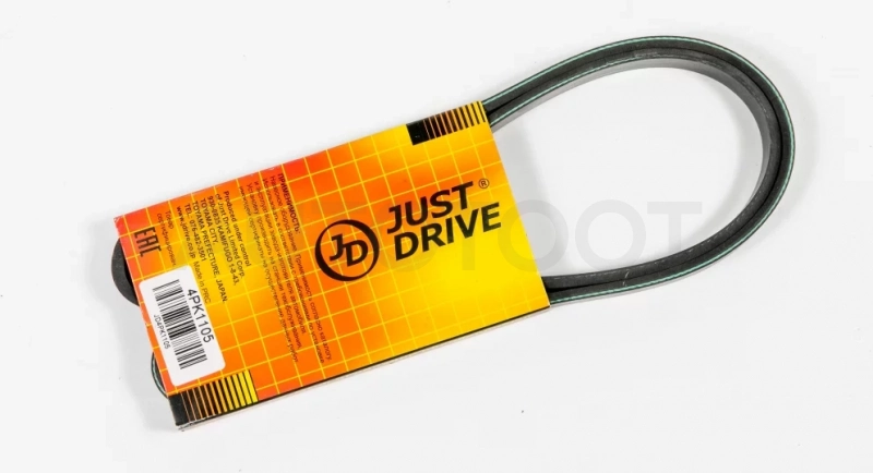 Ремень поликлиновый JD - Артикул 4PK1105 - Производитель Just Drive - Фото, Отзывы, Цены