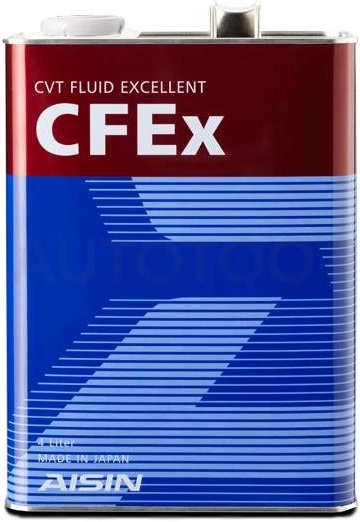 Масло трансмиссионное полусинтетическое CVT Fluid Excellent CFEX 4л - Артикул CVTF7004 - Производитель Aisin - Фото, Отзывы, Цены