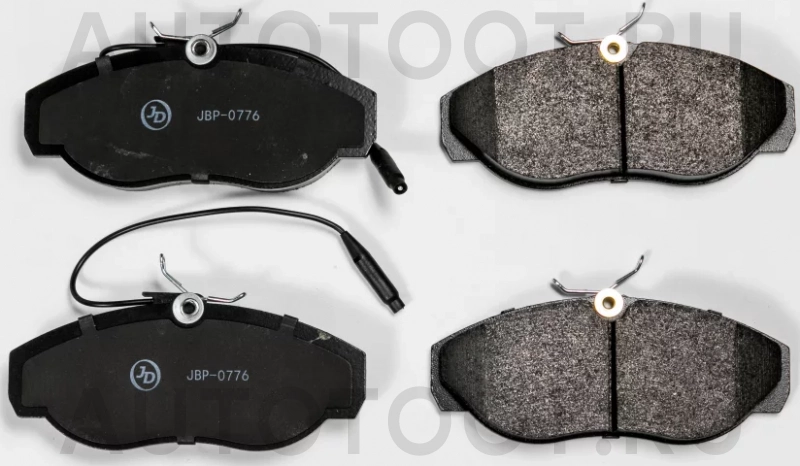 Колодки тормозные дисковые передние, комплект - Артикул JBP0776 - Производитель Just Drive - Фото, Отзывы, Цены