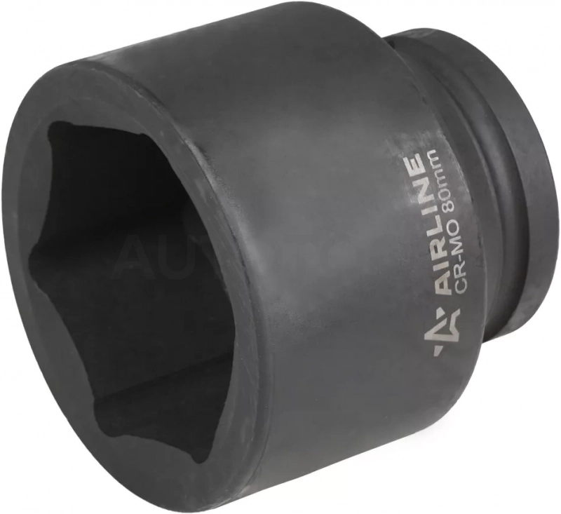 Головка ударная торцевая 1-1/2"DR шестигранная 80мм, L=100мм - Артикул ATAS710 - Производитель Airline - Фото, Отзывы, Цены