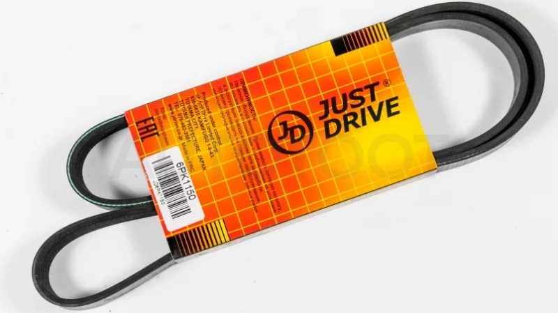 Ремень поликлиновый JD - Артикул 6PK1150 - Производитель Just Drive - Фото, Отзывы, Цены