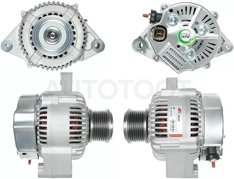 Генератор TOYOTA LAND CRUISER PRADO KDJ9#/HILUX SURF KDN18# 1KD