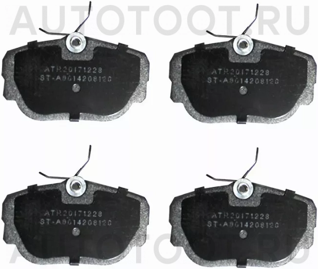 Колодки тормозные (Спереди) Mercedes-Benz 190 82-94 - Артикул STA0014208120 - Производитель Sat - Фото, Отзывы, Цены