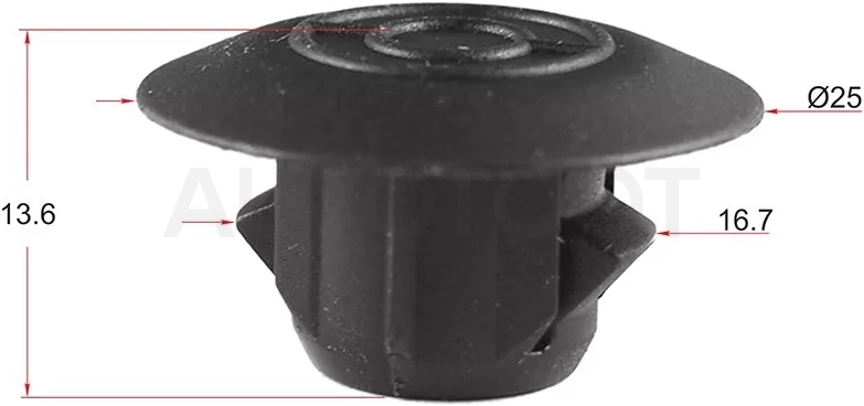 Клипса TOYOTA/LEXUS (Продажа по 10шт) - Артикул STKJ2451 - Производитель Sat - Фото, Отзывы, Цены