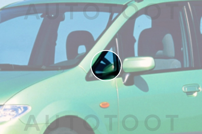 Стекло форточки (уголок) переднее левое -  для MAZDA 5 (PREMACY)