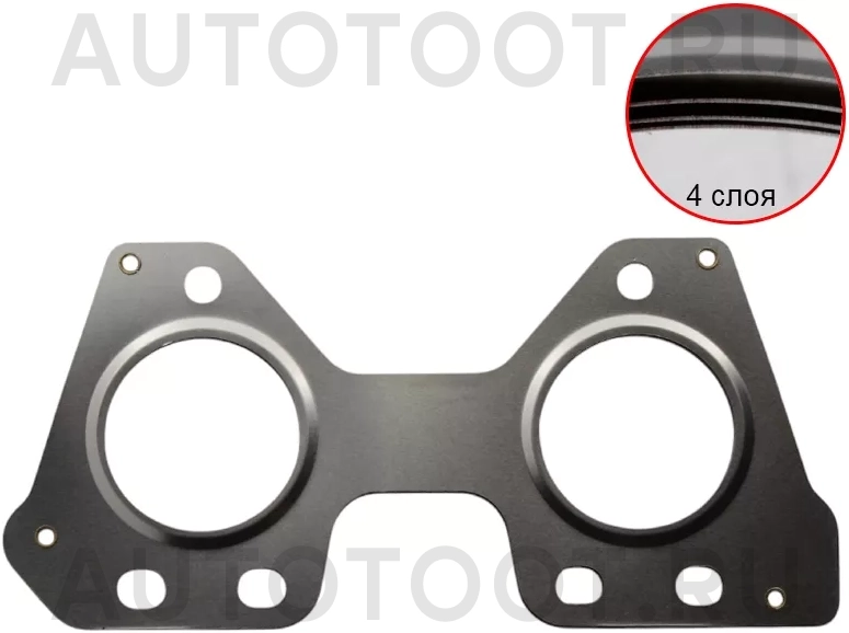 Прокладка выпускного коллектора N47/N57 BMW (1 шт) - Артикул ST11627811221 - Производитель Sat - Фото, Отзывы, Цены